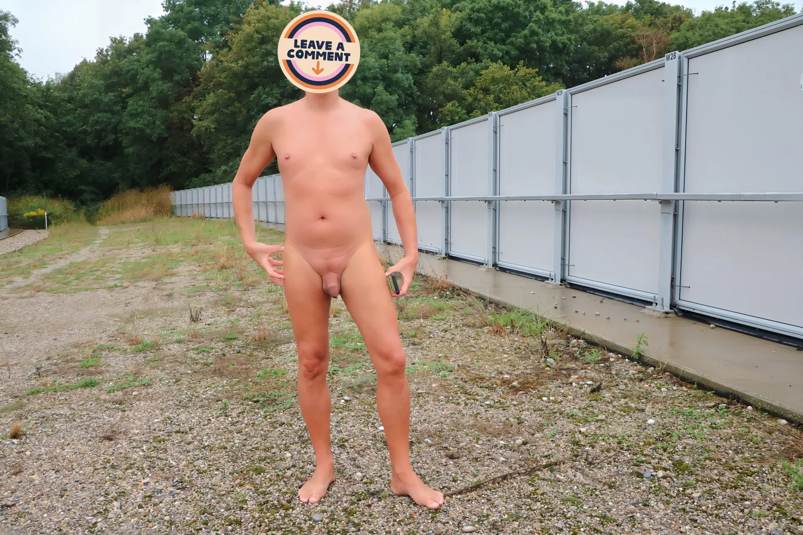 Hiking naked on a cloudy day, still cool!! posted by Maxyi1991