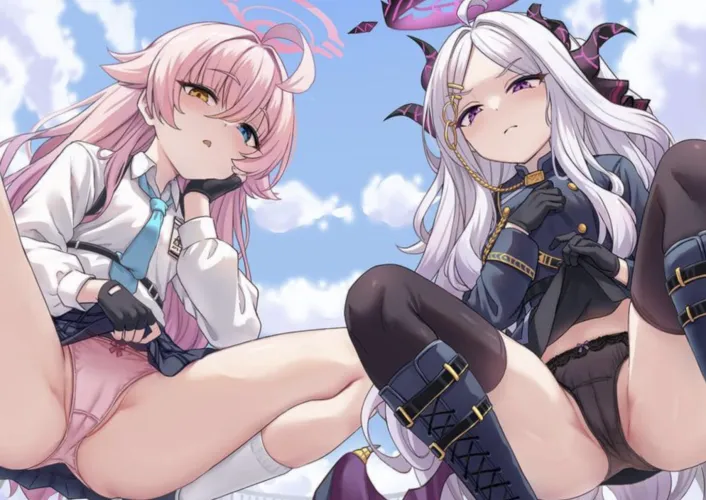 Hina and Hoshino by FoundTheSugar