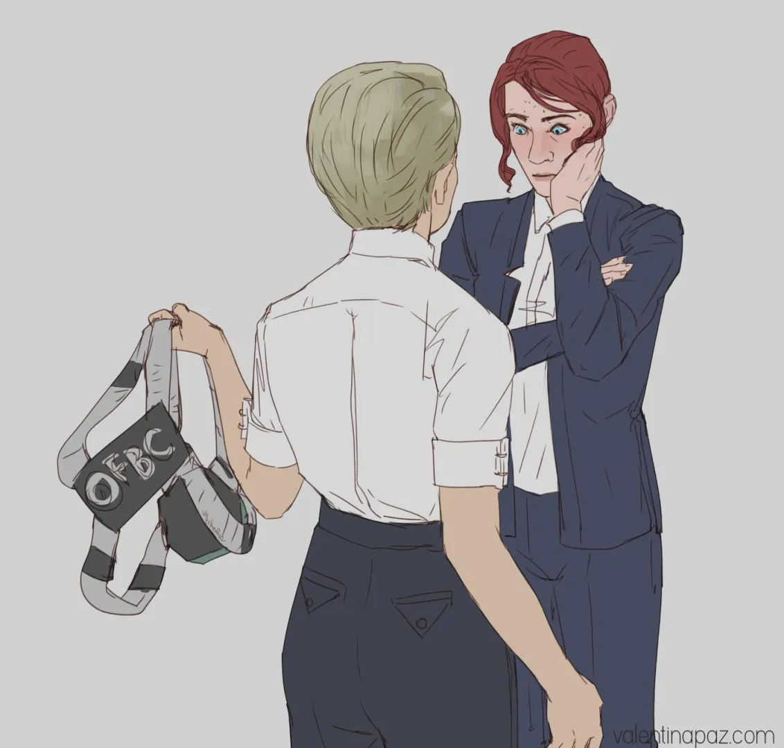 Hiss are gone, Emily can finally take off that HRA harness, Jesse is also grateful (ValentinaPaz) [Control] posted by LenaAran