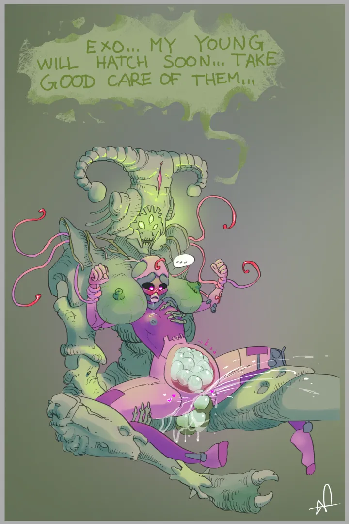 Hive goddess of birth (by me) posted by Nebuhal