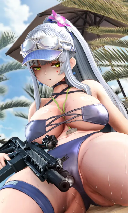 Hk416/Klukai [Girls' Frontline] by kksi46