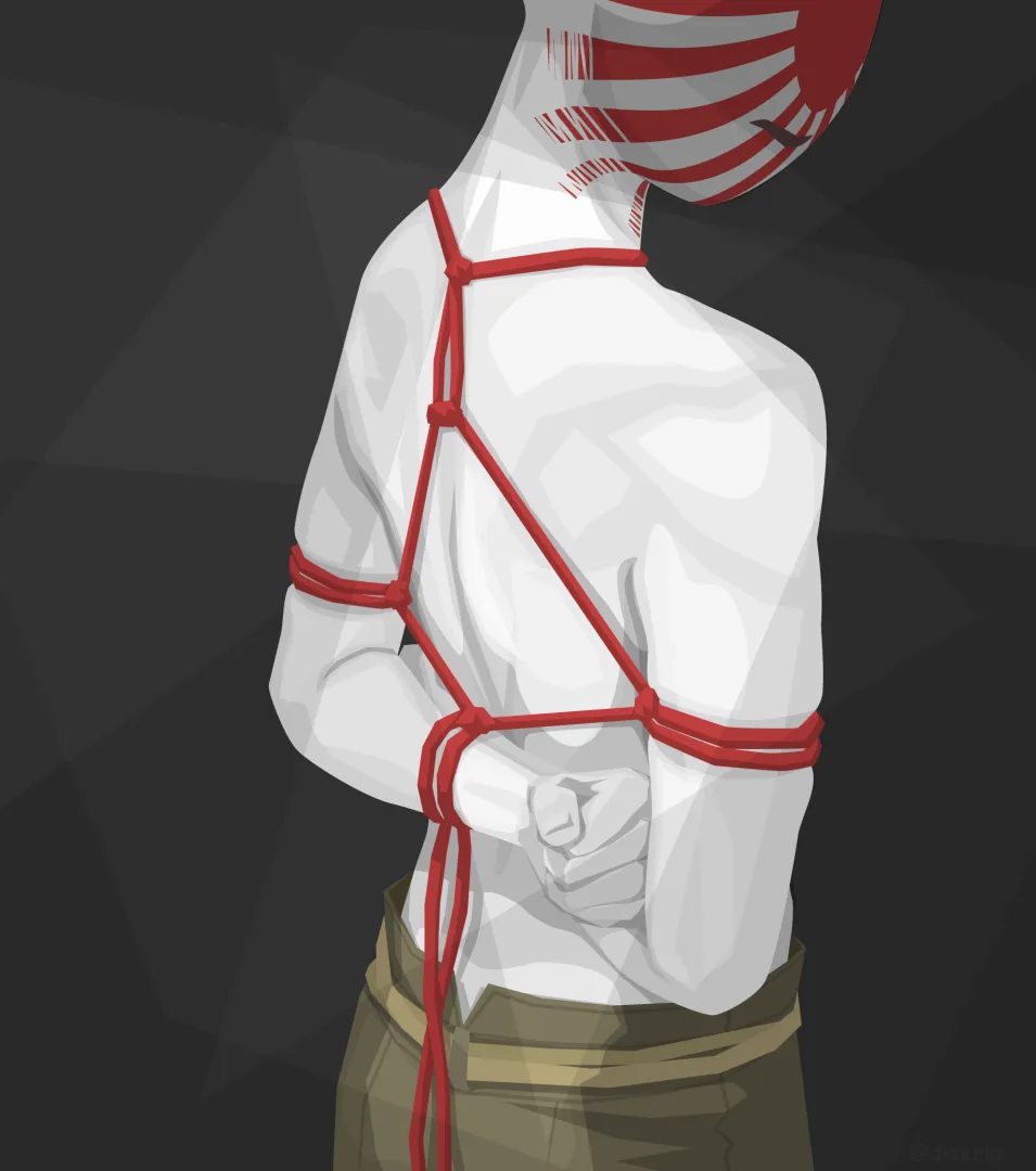 Hojojutsu is the Japanese art of binding prisoners of war posted by licomaky