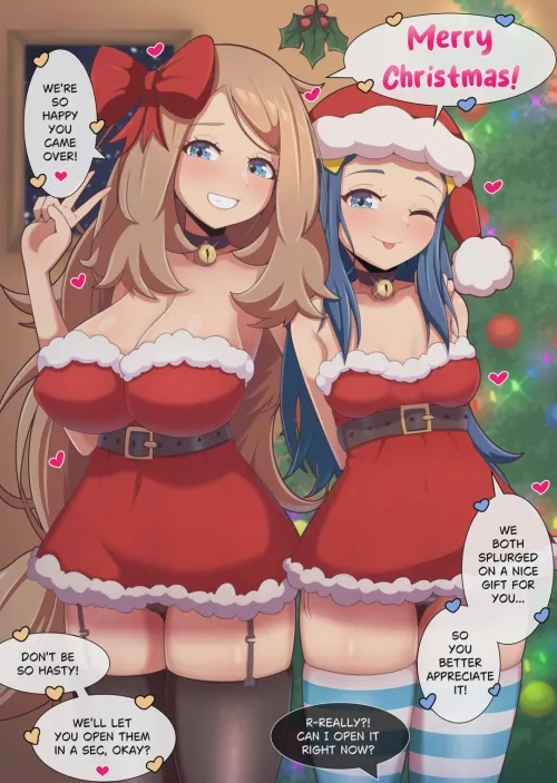 Holidays with Serena & Dawn (MischiefMiz) by MizMillificent