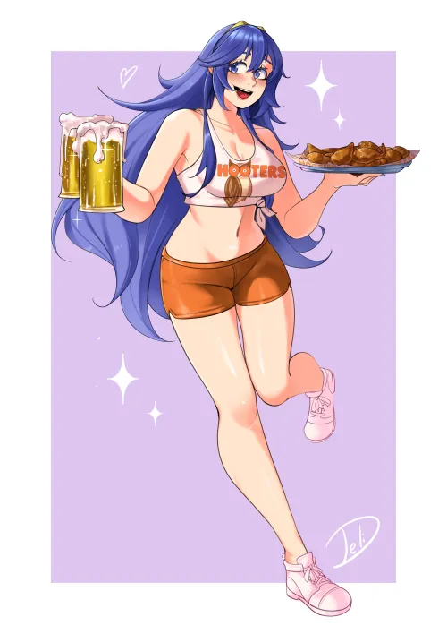 Hooters Lucina (commission by Delicious_brain) by Yoostink