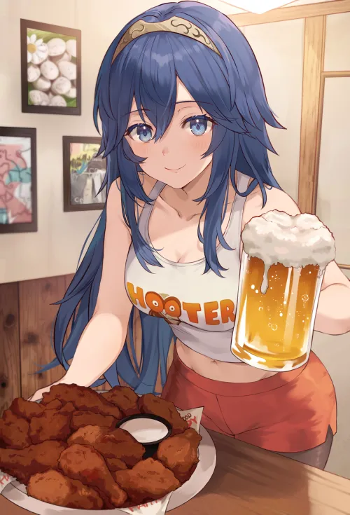 Hooters Lucina (commission by shanabi0610) by Yoostink