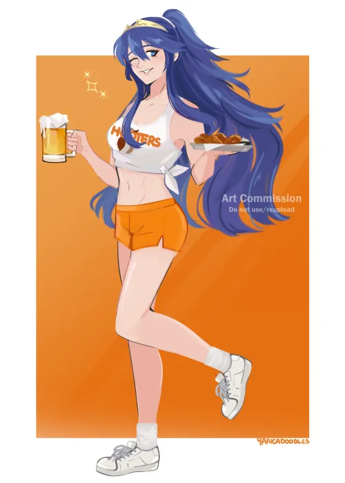Hooters Lucina (commission by yancadoodles) by Yoostink