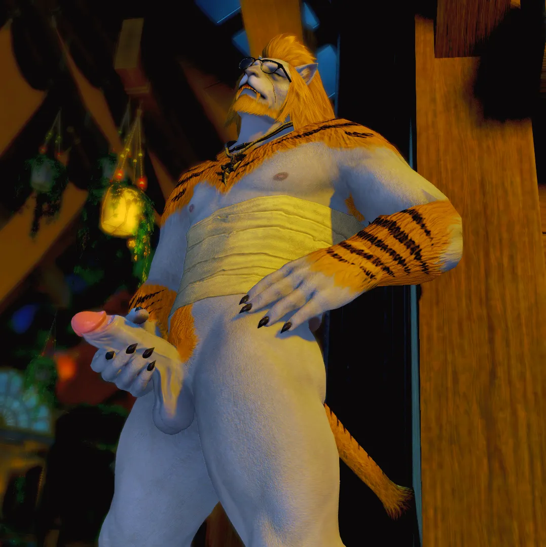 Hope you all like Hrothgars from FFXIV (By me) posted by Large_Lamppost