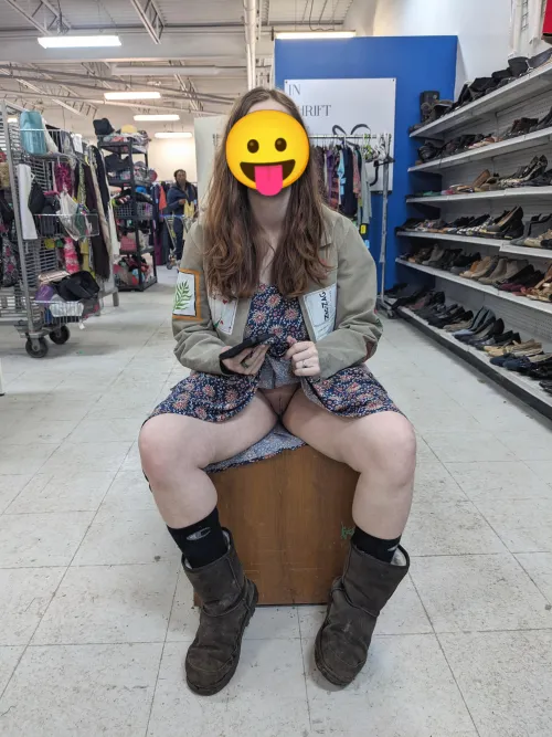 Hoping to get caught pantyless today  by maryjaneporn