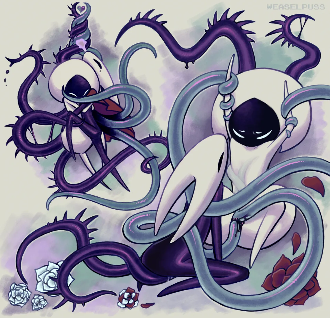 Hornet x Lace Tentacles (weaselpuss) posted by misterevilguy66