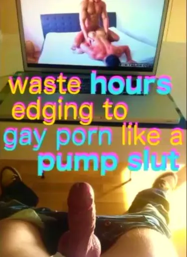 Horny, pornaddicted Gooner into Chat? DM posted by GayGoonBro