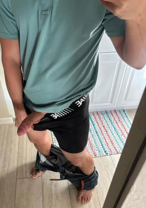 Horny right before a zoom call  by Jeep4Mud29