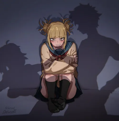 Horny Toga watching by Silent_Steak_9540