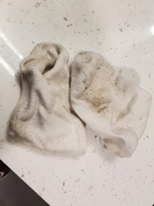 Hot off my feet. They're ripe. by Sckb4u