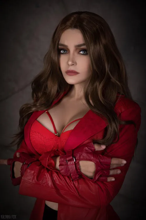 Hot Scarlet Witch (KalinkaFox) [Marvel] by Mxfyn
