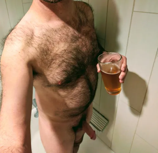 Hotel Shower Beer! by Miserable-Relief6950