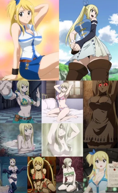 Hottest Blondes in Anime #1 - Lucy Heartfilia [Fairy Tail] by BopSomeElks