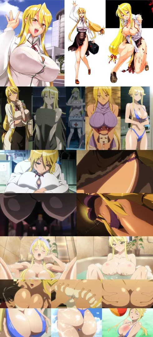 Hottest Blondes in Anime #3 - Shizuka Marikawa [Highschool of the Dead] posted by BopSomeElks