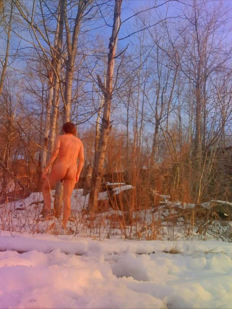 how about a snowy nude hike? posted by natural_habitat_18