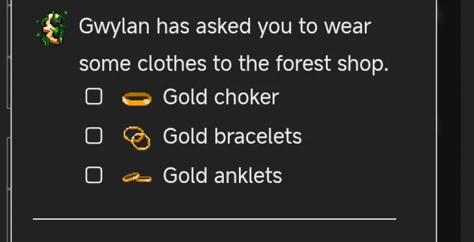 How can I find the anklets? by masochismenthusiast