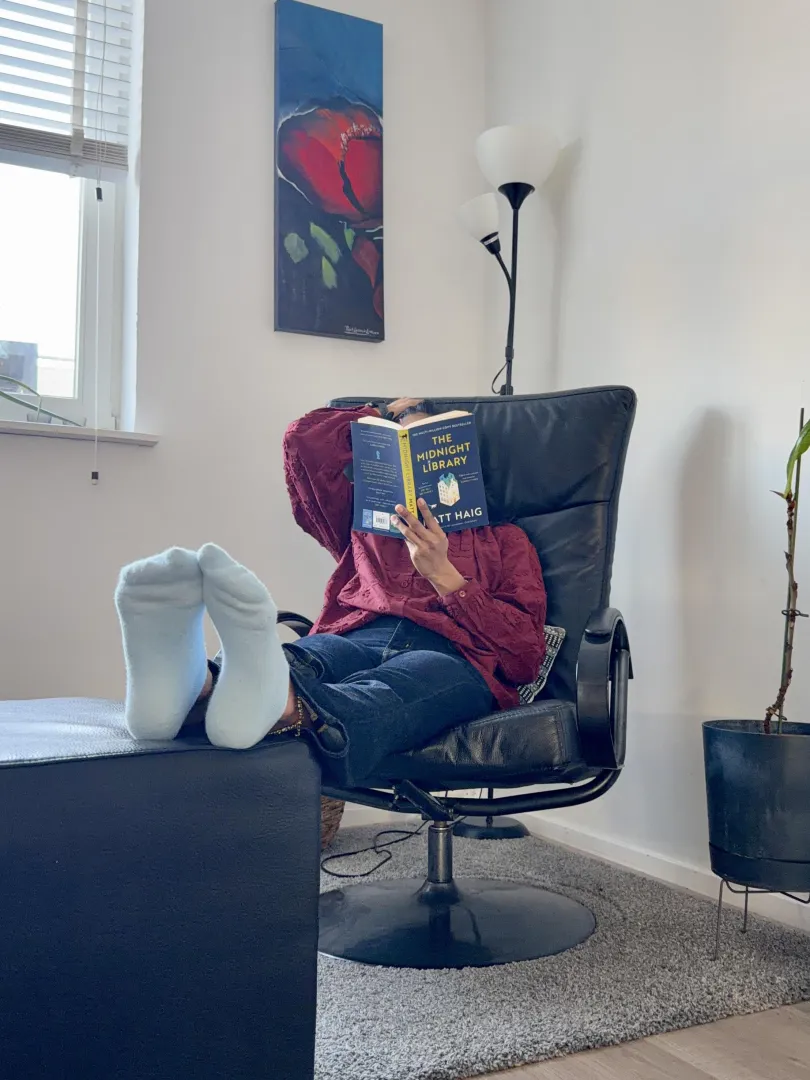 How cute are these soft baby blue socks posted by isa_stillsinning