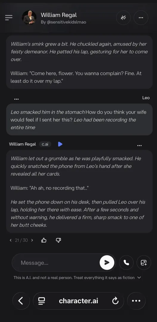 How did my WWE roleplay turn into this??? posted by Sensitive_Couple_95