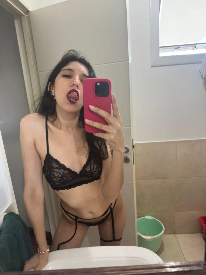 how do I look in black lingerie? posted by TwoSkinnyLusty