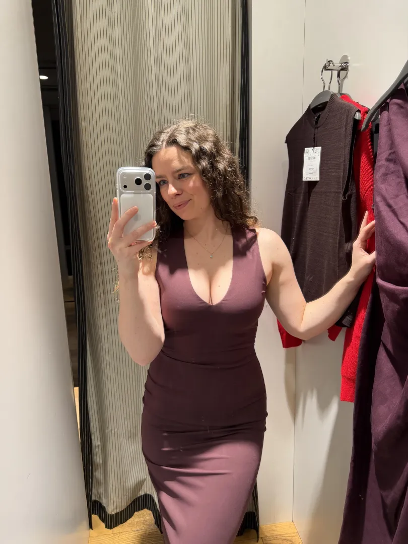 how do this changing room dress look on me? posted by MelCorni