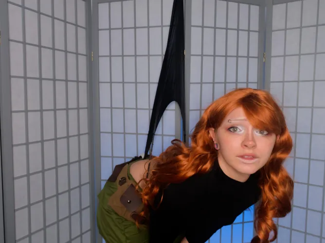 How is Kim gonna be able to help people in need of she's stuck like this? by panderdab