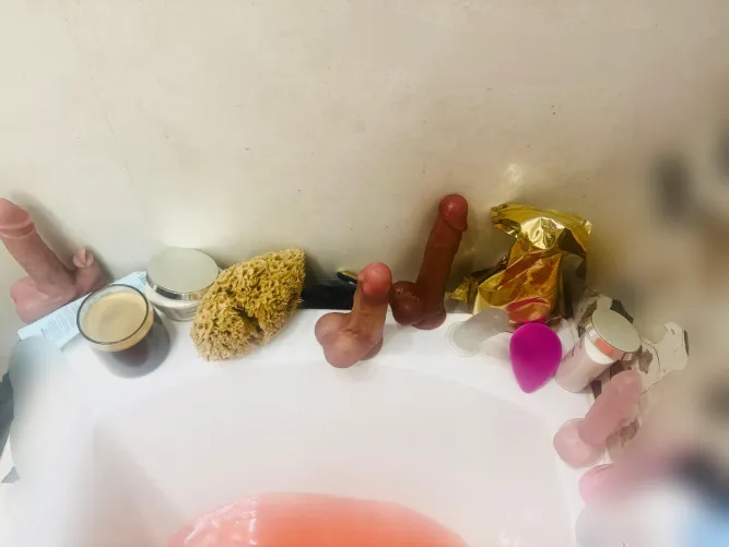 How many dildo you see ? by CaringBianca