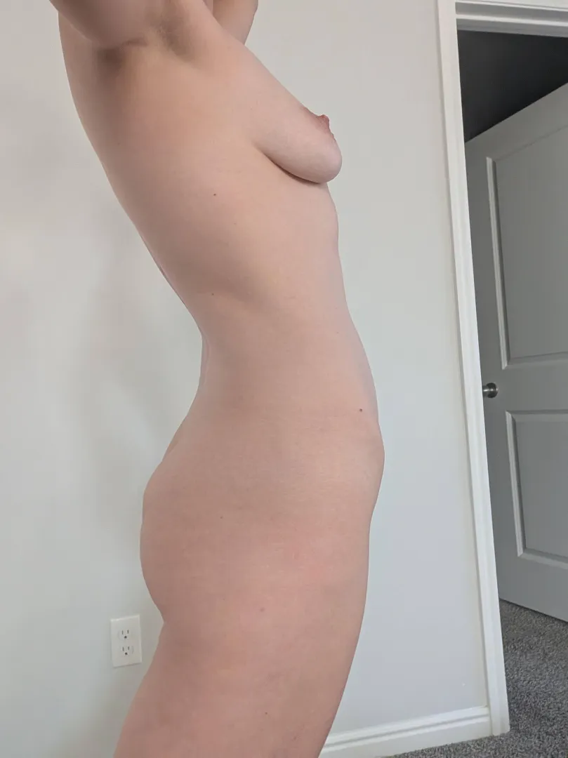 Hows my side angle for a 35yo mother of 2 ;) posted by HotwifeLife1991