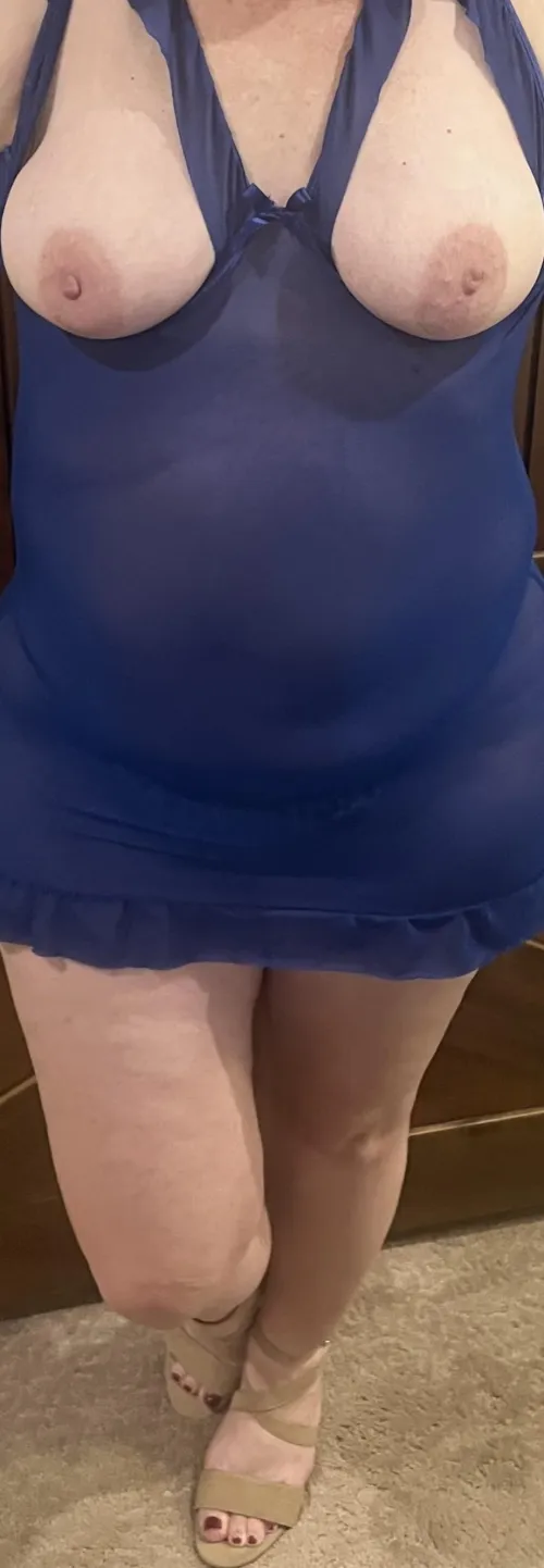 Hubs never turns me down when I come to bed like this. by SexyMatureBlonde