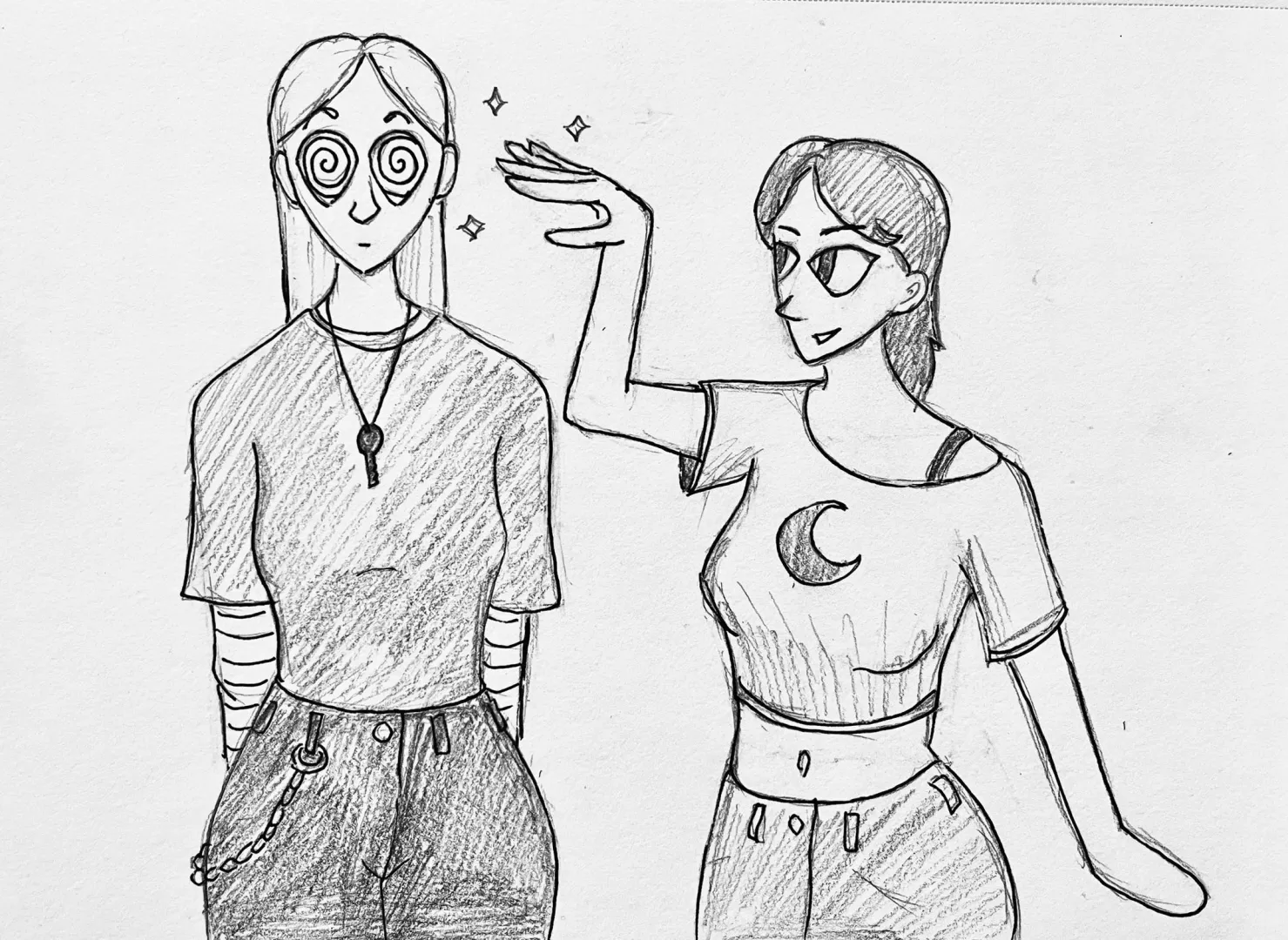 Hypnotized and at attention [OC | FriendlyWraith] posted by LivTheFriendlyWraith