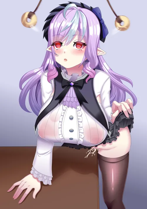 Hypnotized and masturbating using a table corner ( Source: newgirugamon) by SedlleVinee