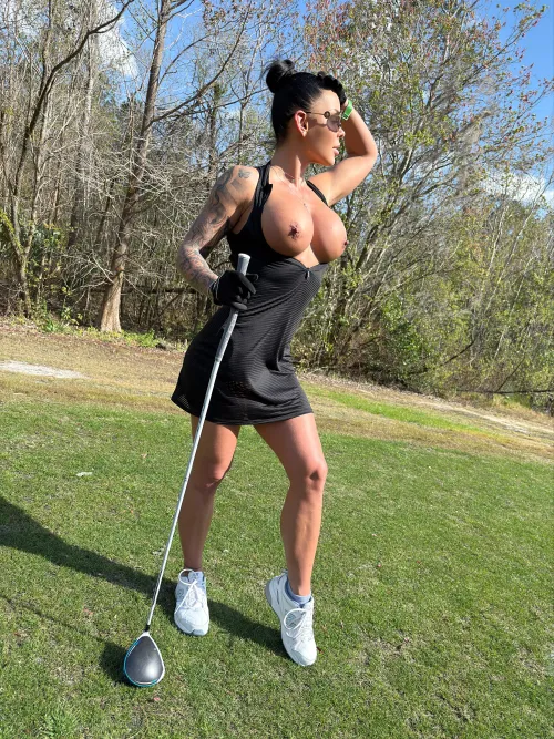 I always keep things interesting on the course by HisExoticVixen