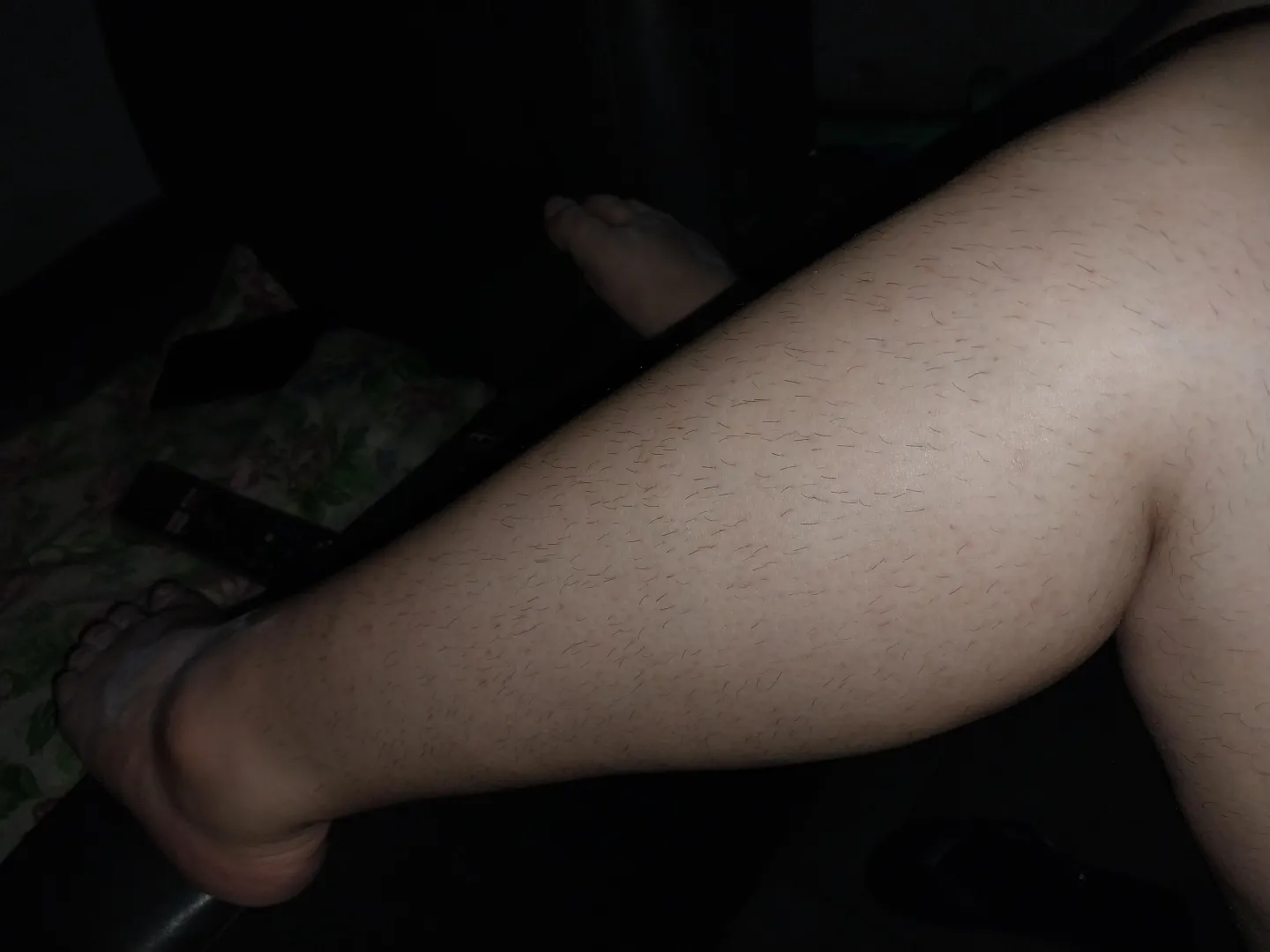 I always relax and exfoliate my legs after a bath posted by leslielove44088