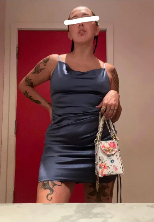 I always want you on your knees for me, but especially when I’m in this dress by TheLadyNoctra