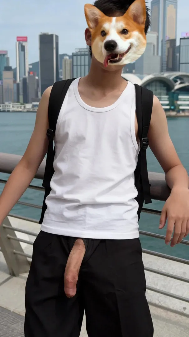 I am from Hong Kong where circumcision is uncommon. We wear white undershirts  posted by hkstudenttwink