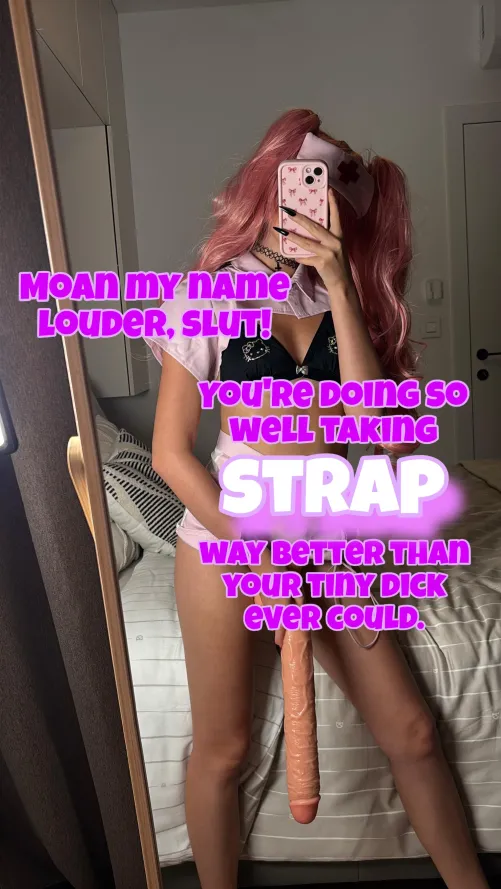 I bet you cant help yourself but bend over for me everytime  [imagefap: princesdollmie] by PinkDolxo