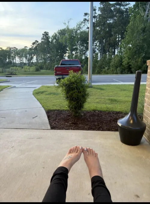 i bet you wish you were under my feet right now by Brilliant_Second7566