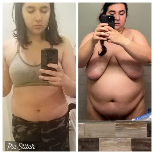 I blew up like a balloon by ZaraGainer