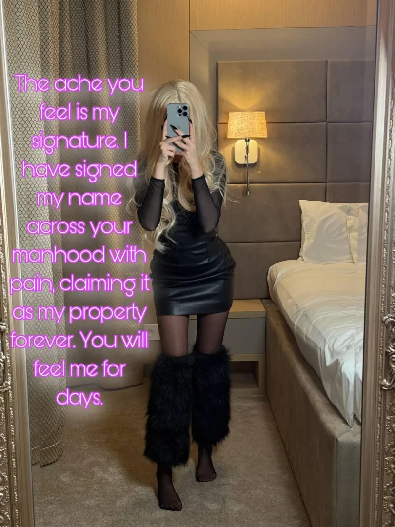 I branded your manhood with agony [no imagefap] posted by CutLuxie