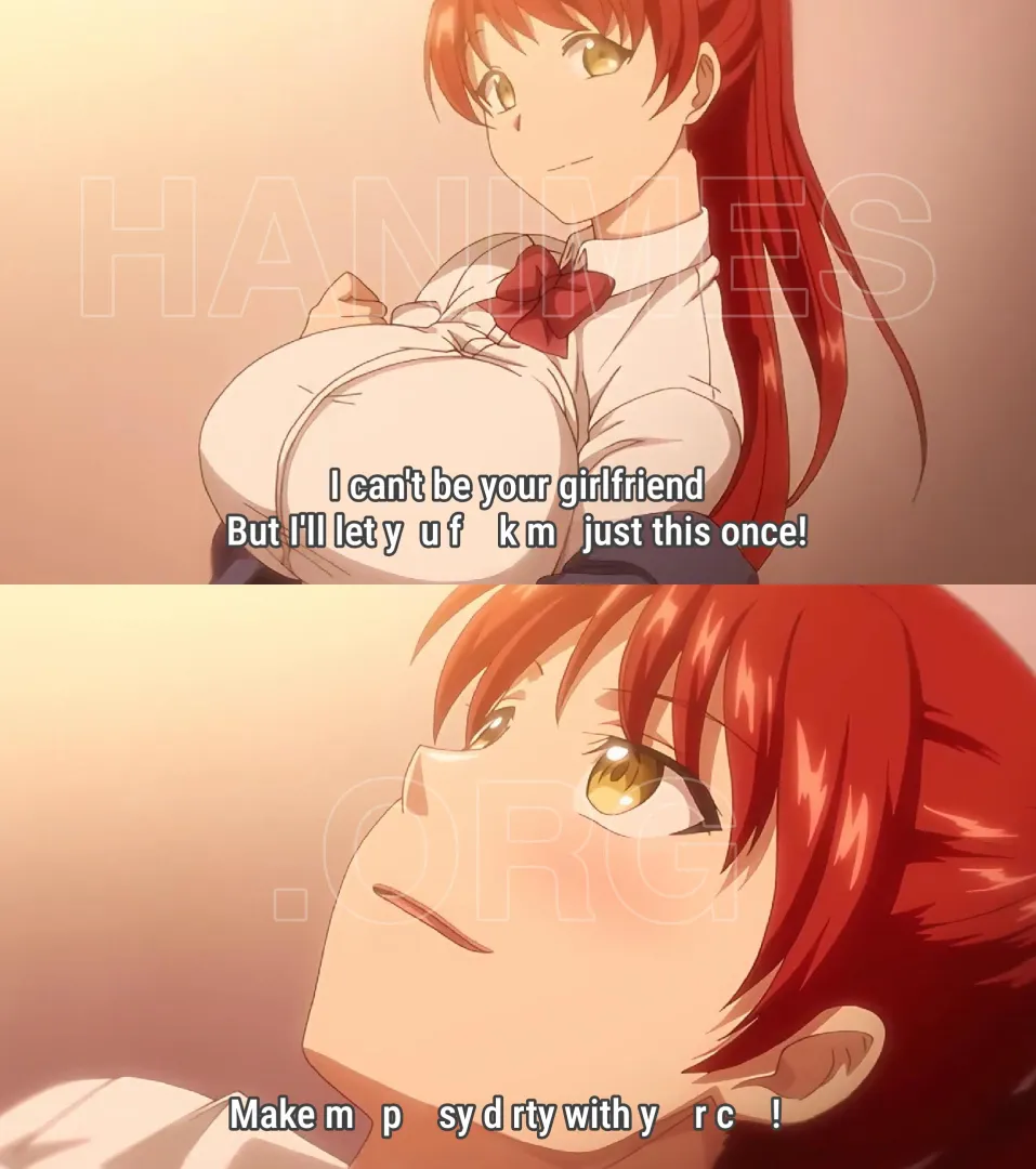 I can't be your girlfriend but I'll let you fuck me just this once! posted by Hanime-Daily