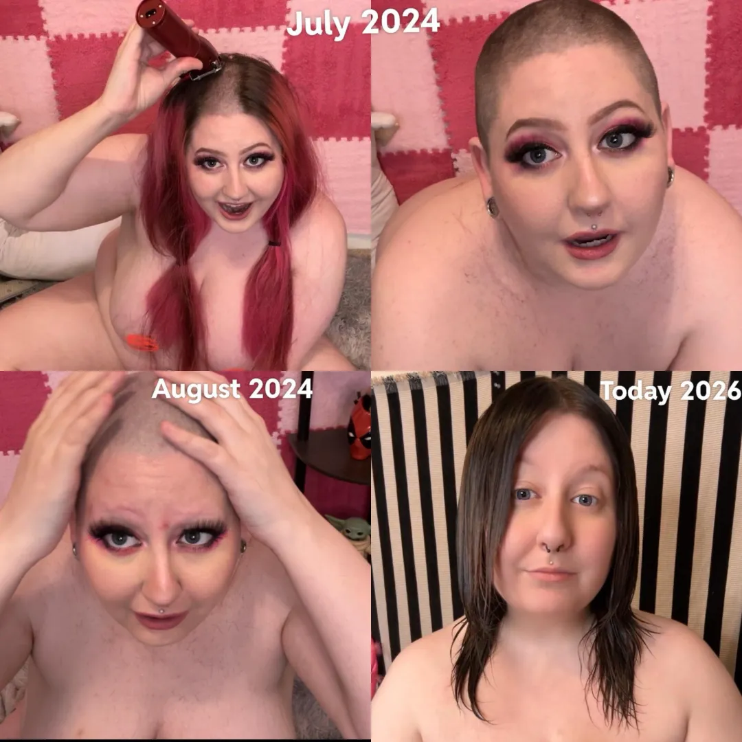 I can’t believe it’s been 2 years since I shaved my head! posted by Scarlets_Web