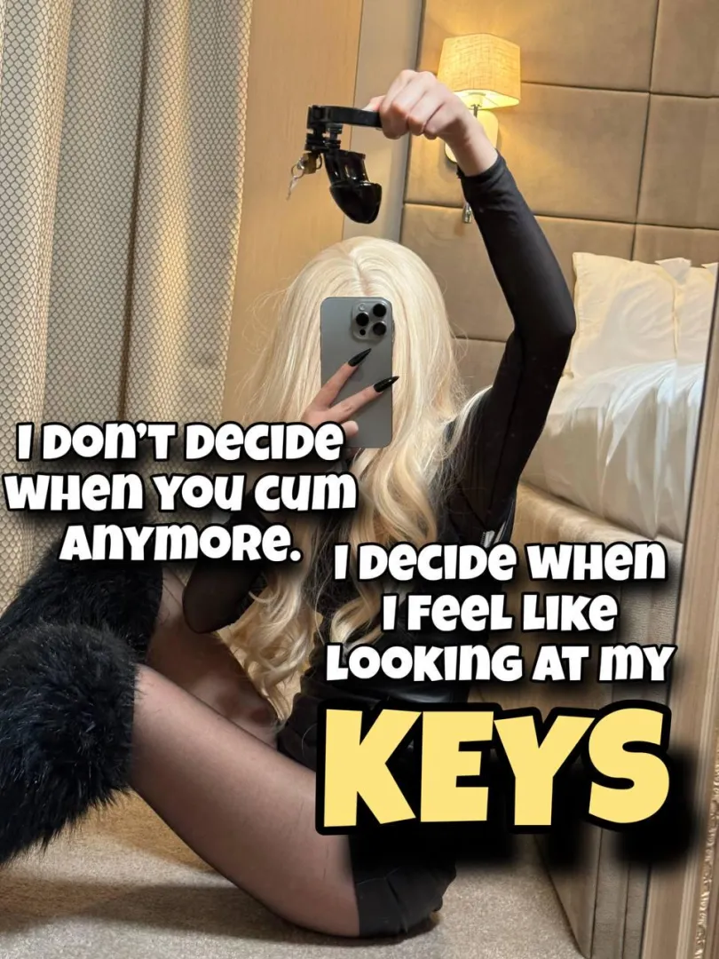 I check my keys whenever I remember you exist posted by CutLuxie