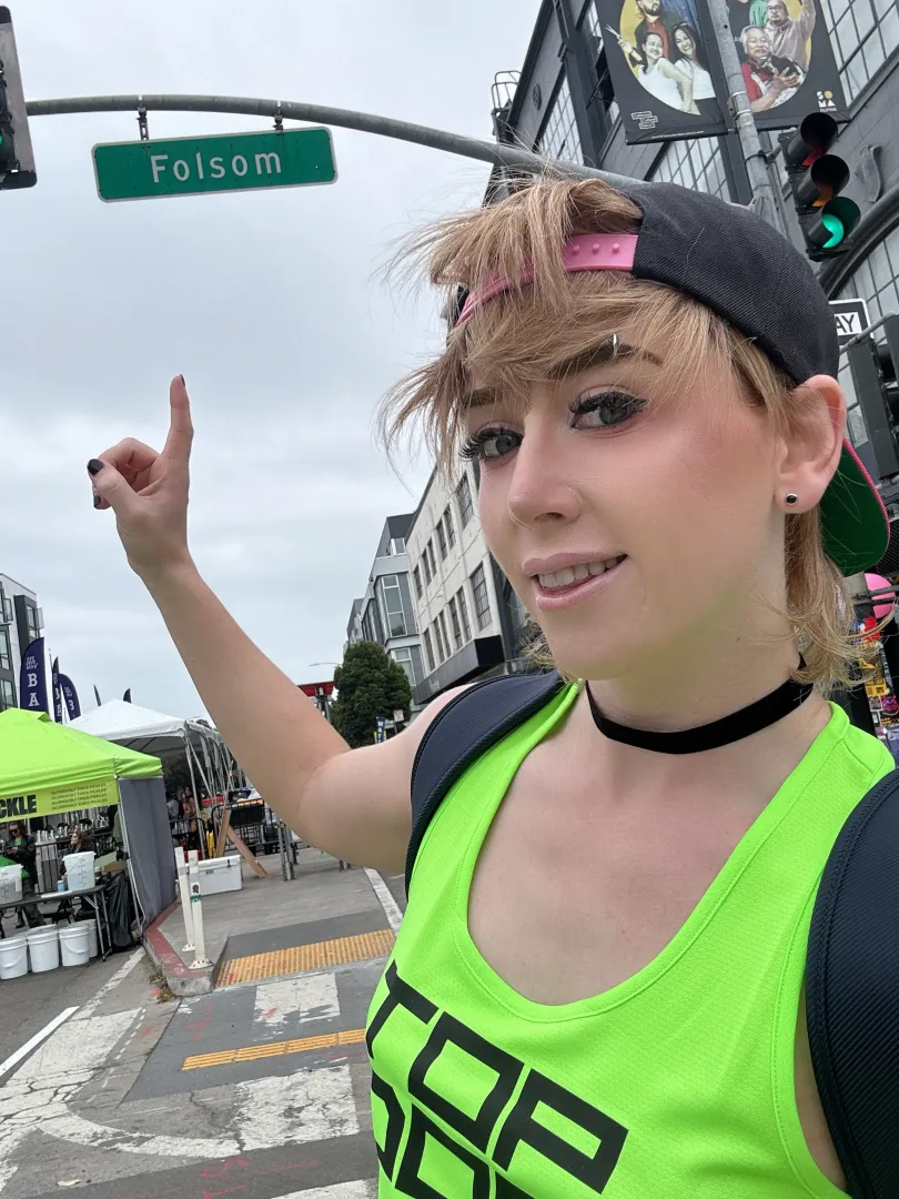 I could behave… but not at Folsom, bby  posted by ShiriAllwood