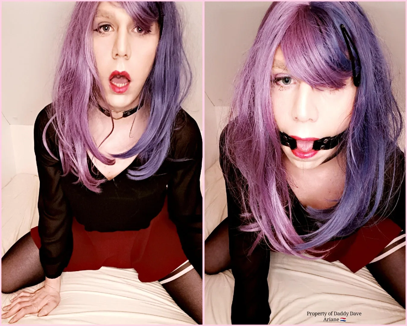 I do believe we would all enjoy having the the Harem's Dutch sissy wife Ariane around, preferably seen and not heard just tucked away in the corner, silent and waiting to be used  posted by D-Dave_