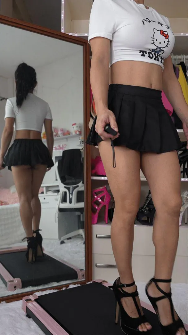 I do everything with high heels on posted by Yukio_Petite