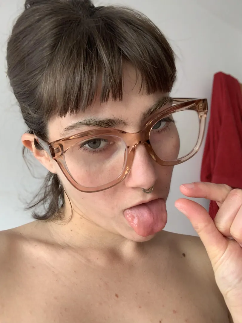 I don't have to open my mouth to eat that little thing... but no, sweetie, I'll never put that peanut near to my pinky wet cute tongue posted by newsensati0n