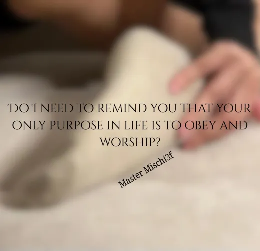 I don’t like to give reminders, I shouldn’t have to by MasterMischi3f