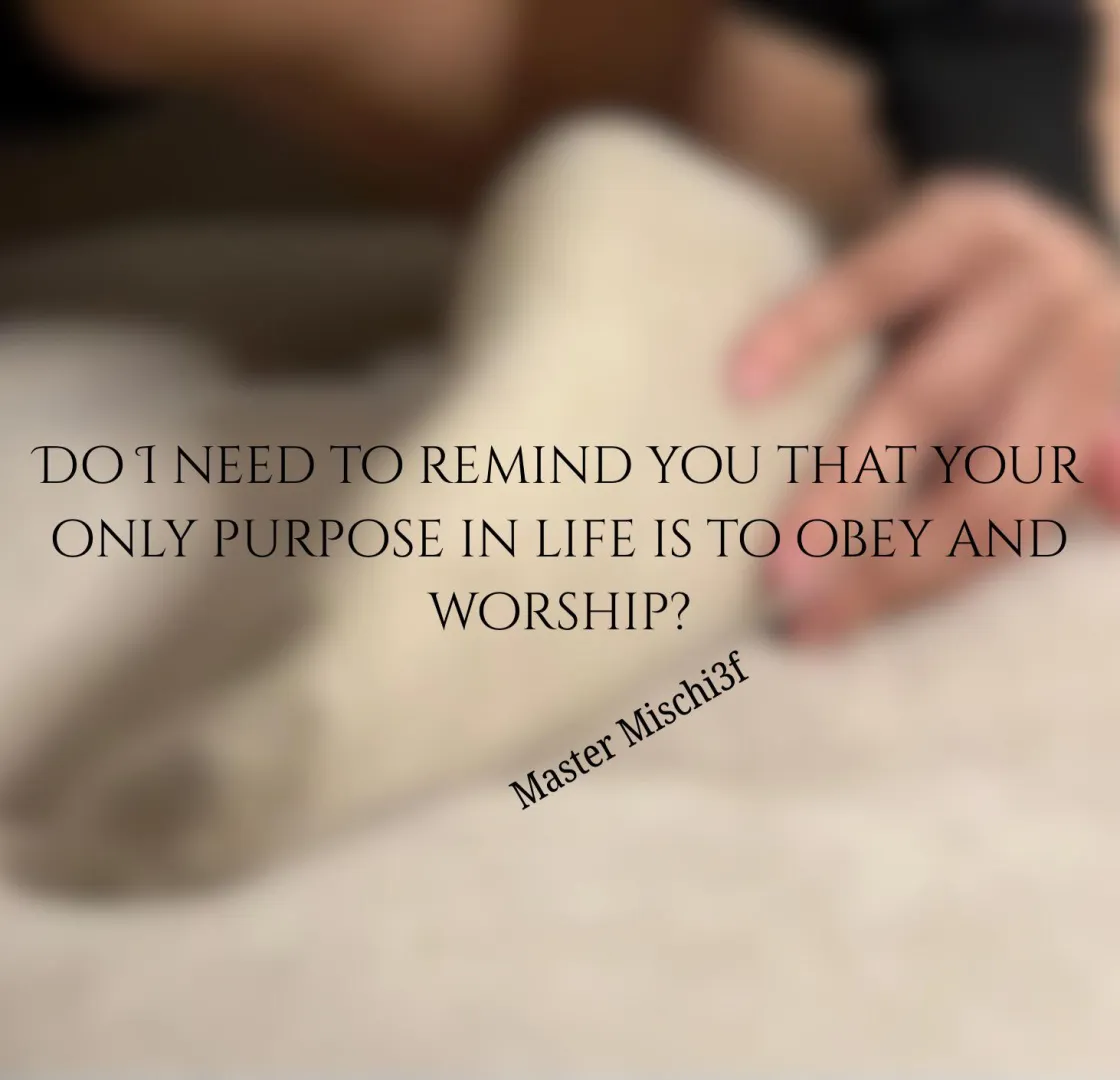 I don’t like to give reminders, I shouldn’t have to posted by MasterMischi3f